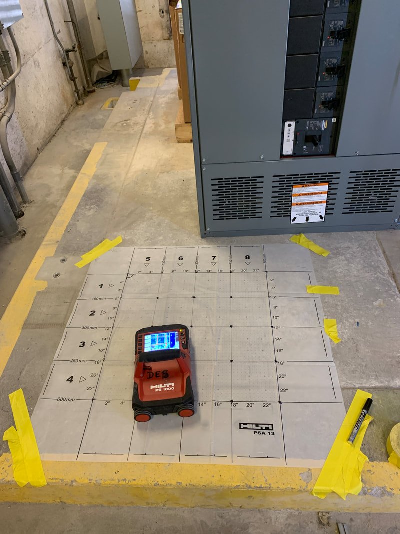 Electrical construction project