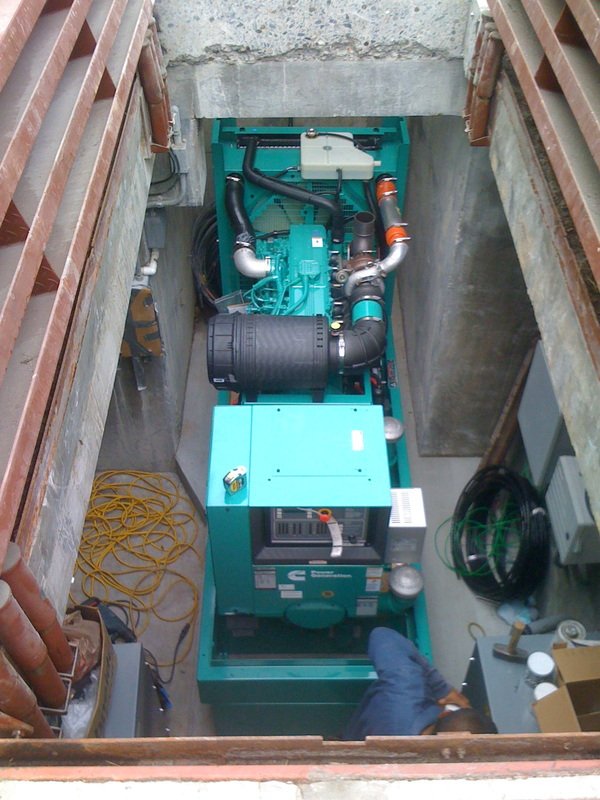 Electrical construction project