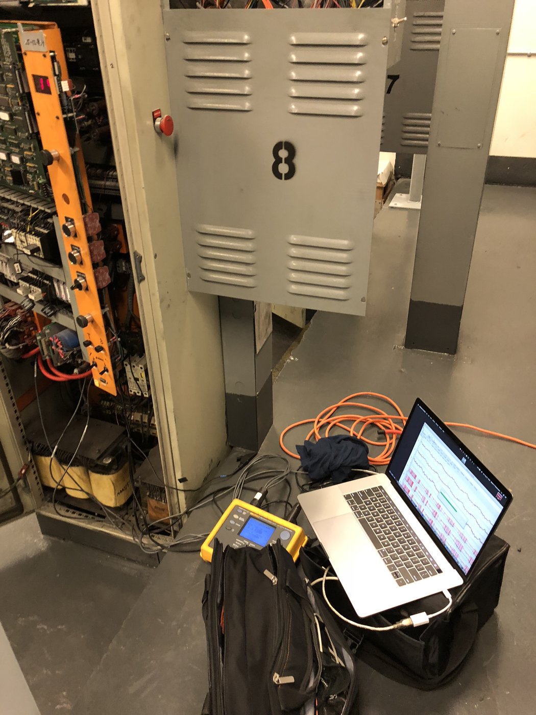 Electrical construction project