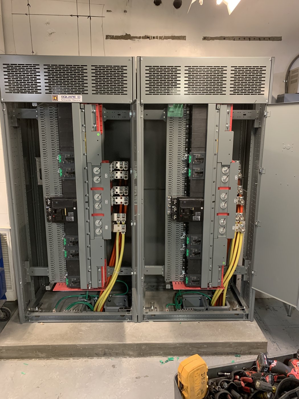 Electrical construction project