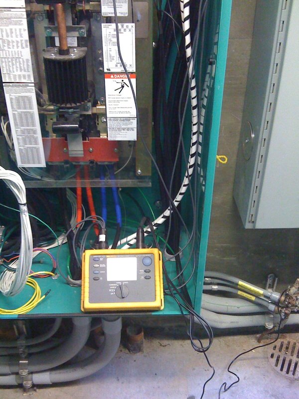 Electrical construction project