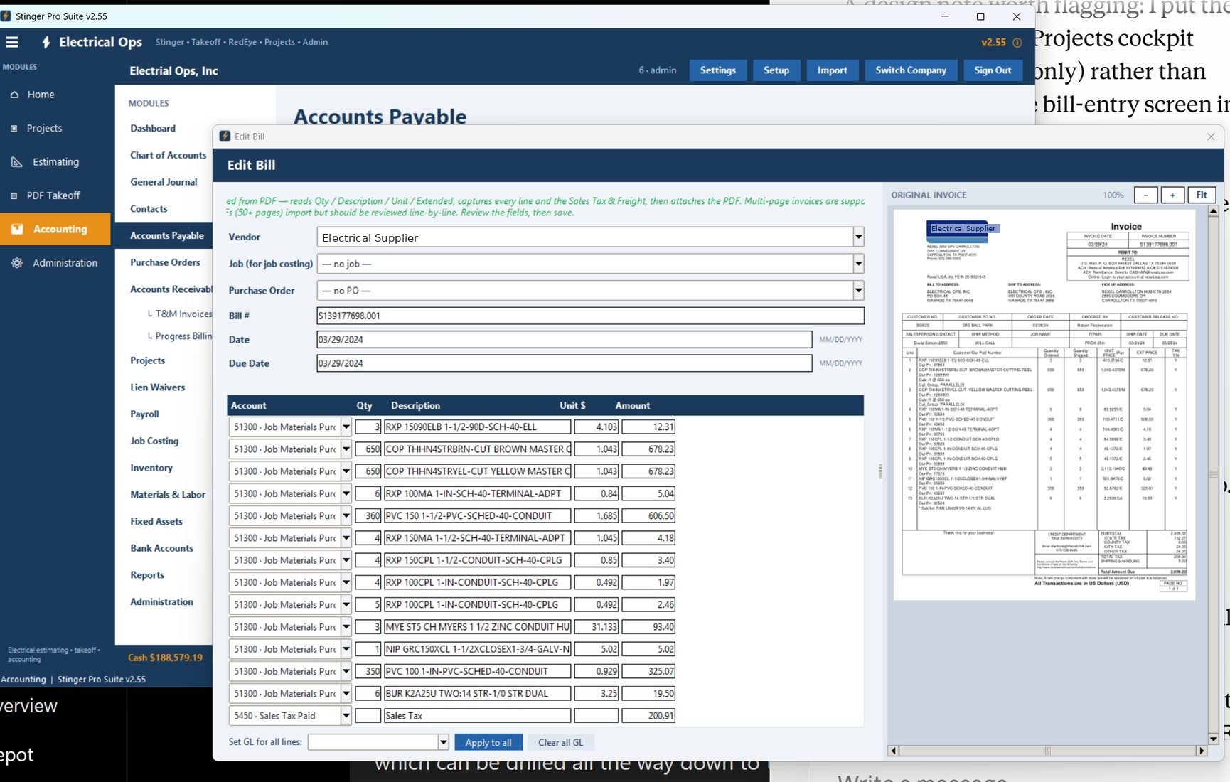 Accounts payable